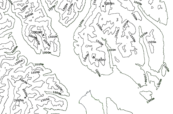 HeliPark New Zealand neighbourhood contours
