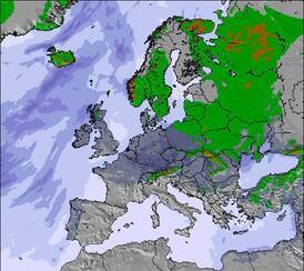Europe Snow Forecast