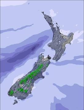 All New Zealand Snow Map (3 Days)