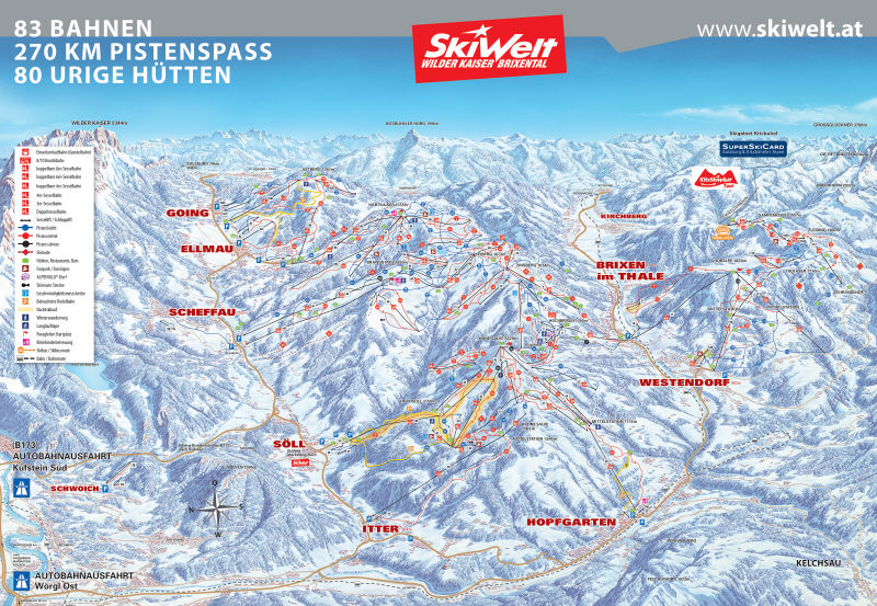 Going Piste / Trail Map