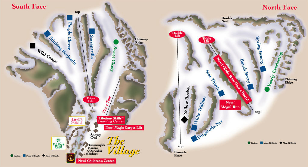 The Homestead (Michigan) Piste / Trail Map
