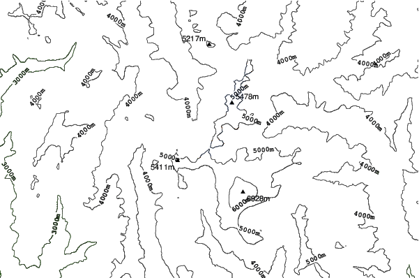 Aconcagua neighbourhood contours