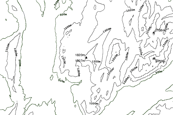 Aillons-Margeriaz neighbourhood contours