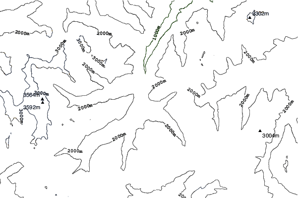 Andermatt neighbourhood contours
