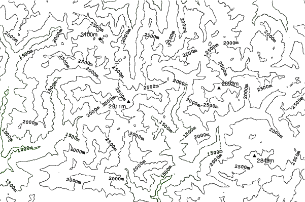 Vallnord-Arinsal neighbourhood contours