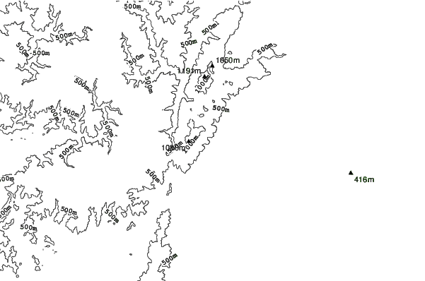 Biwako Valley neighbourhood contours