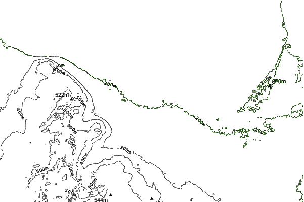 Blue Mountain neighbourhood contours