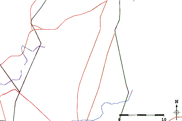 Roads and rivers close to Bradford Ski Area