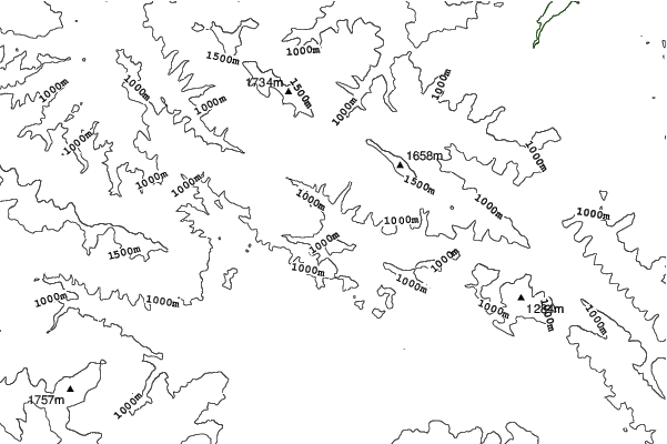 Bukovel neighbourhood contours