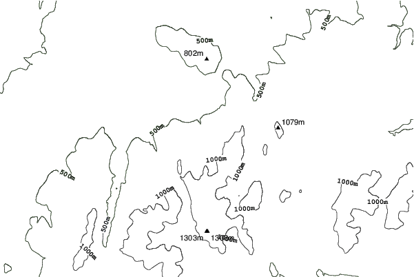 Cairngorm neighbourhood contours