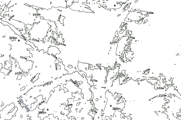 Calabogie neighbourhood contours