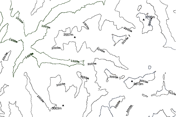 Champagny neighbourhood contours