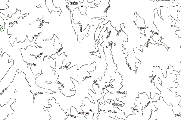 Copper Mountain neighbourhood contours