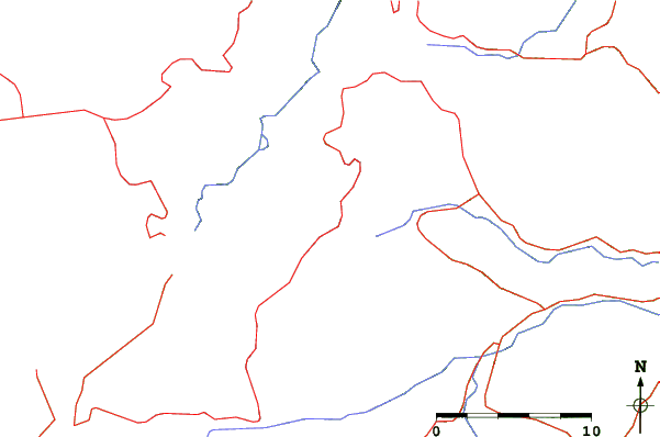 Roads and rivers close to Elatohori Pierias