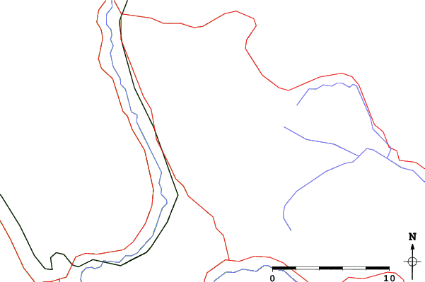 Roads and rivers close to Fernie Wilderness Adventures