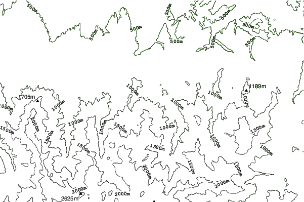 Frabosa Soprana neighbourhood contours