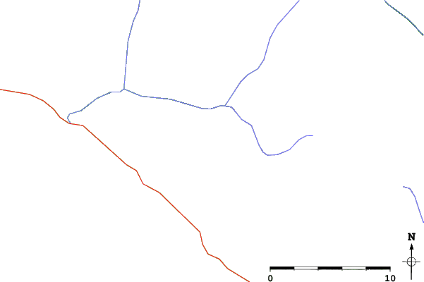 Roads and rivers close to CMH Galena