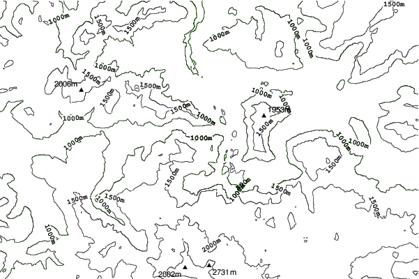 Großeck-Speiereck neighbourhood contours