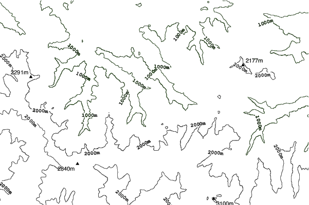 Guzet neighbourhood contours