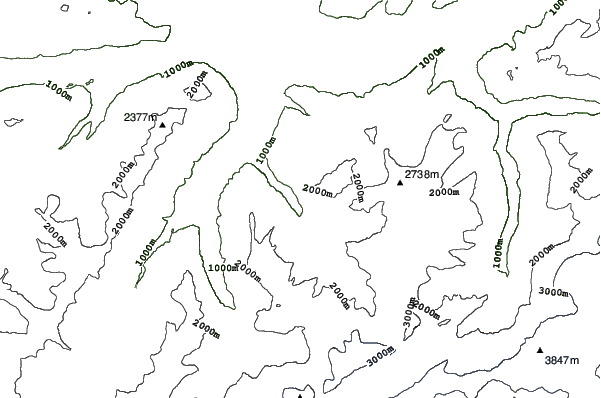 Kiental neighbourhood contours