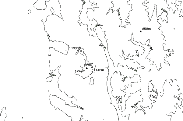 Killington neighbourhood contours