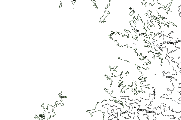 Koide neighbourhood contours