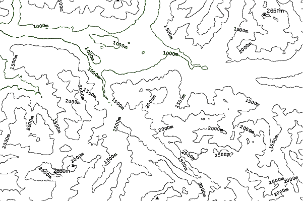 Kronplatz neighbourhood contours