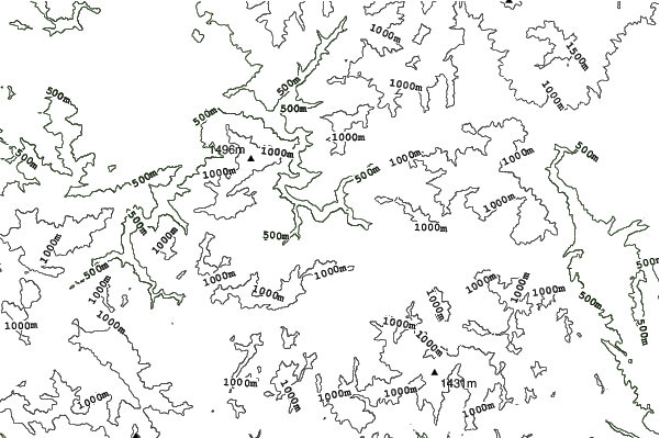 Kuzuryu neighbourhood contours