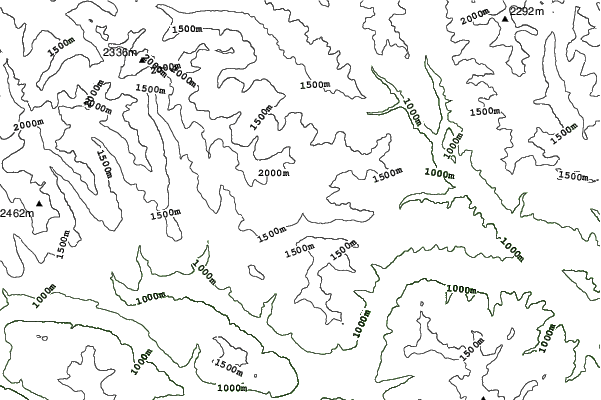 Lachtal neighbourhood contours