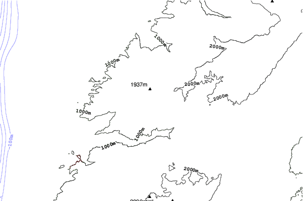 Laqlouq neighbourhood contours