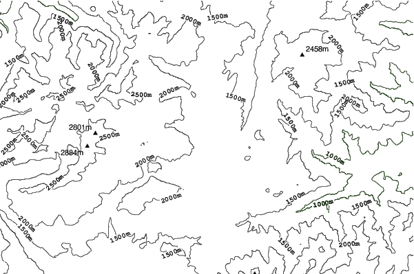 Les Angles neighbourhood contours