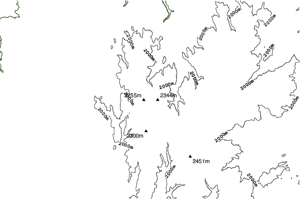 Magic Mountain neighbourhood contours