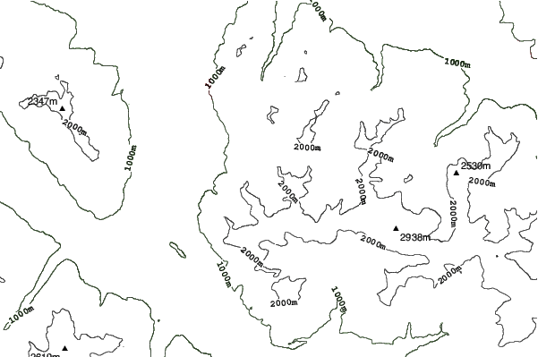 Malbun neighbourhood contours