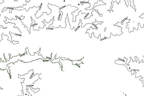 Mýto pod Ďumbierom neighbourhood contours