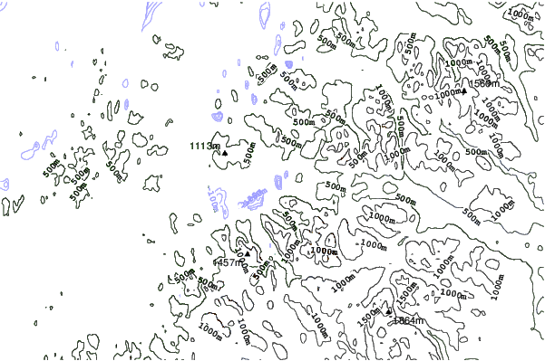 Narvik neighbourhood contours