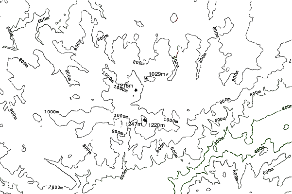 Oberwiesenthal neighbourhood contours