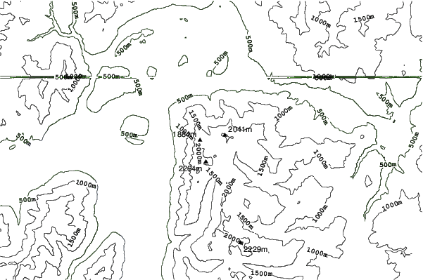 Remarkables neighbourhood contours