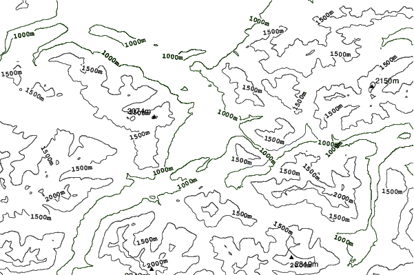 Reuttener Seilbahnen neighbourhood contours