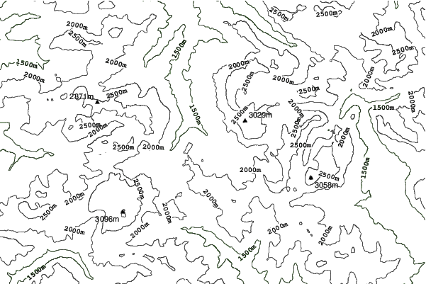 San Cassiano (Alta Badia) neighbourhood contours