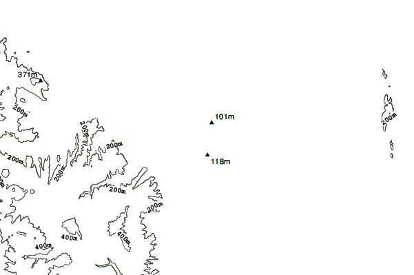 Sapporo Kitahiroshima Prince Family Ski Area neighbourhood contours
