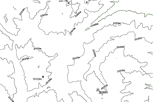 Sauze d'Oulx (Via Lattea) neighbourhood contours