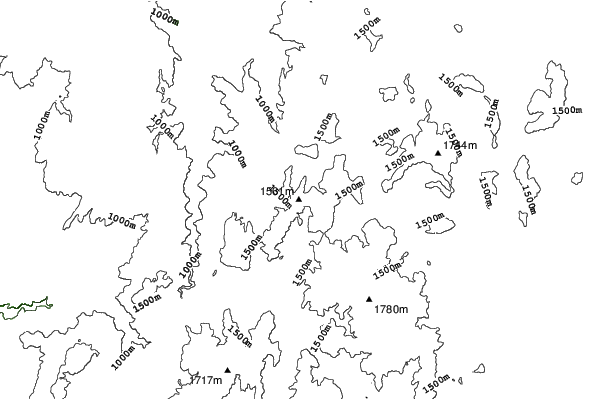 Selwyn Snowfields neighbourhood contours