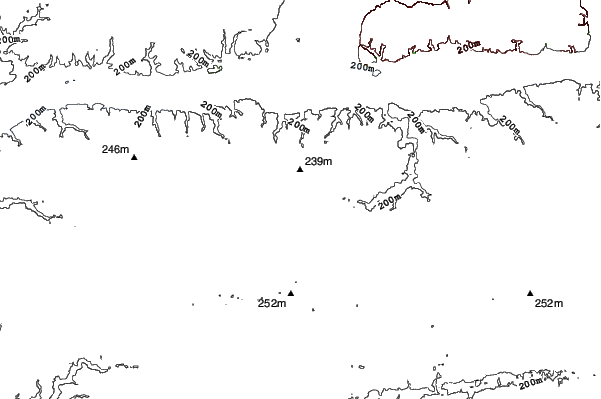 Ski Snowstar neighbourhood contours