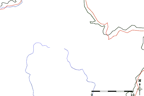 Roads and rivers close to Sněžka