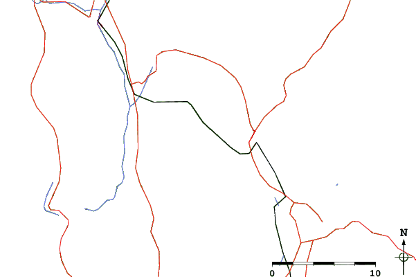 Roads and rivers close to The Quechee Club