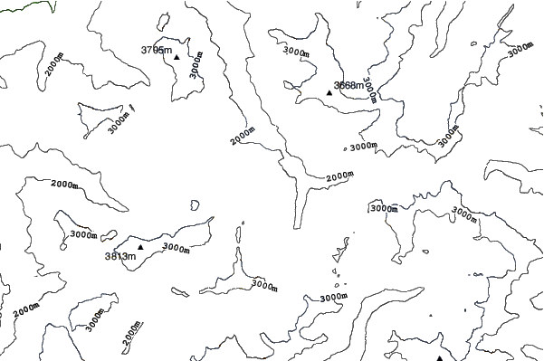 Val d'Isere neighbourhood contours